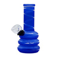 6" Bubble Stripe Water Pipe Bump Base (GP1414)