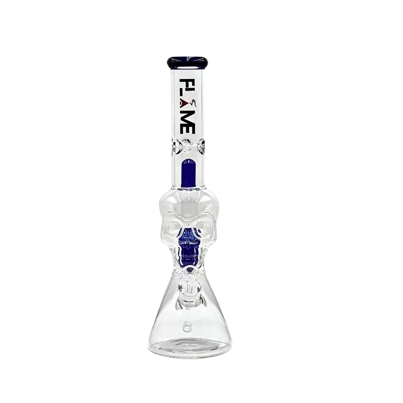CB-1252 = 16” Skull Chamber Bong