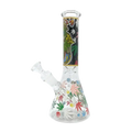 MG-202C = 10” Alien Planet Art Beaker Bong