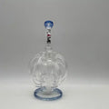 CB-134 = 12” Light Blue Vortex Octopus Bong (Fancy Billy Bong)