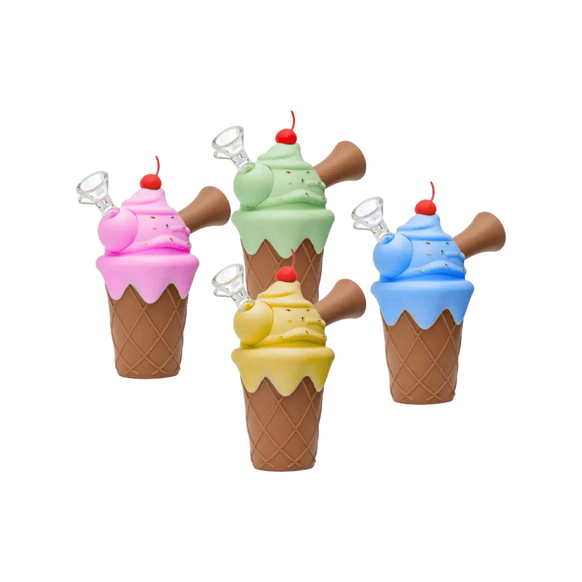 CBS1064 - 16 CM Silicon Soft Serve Bong