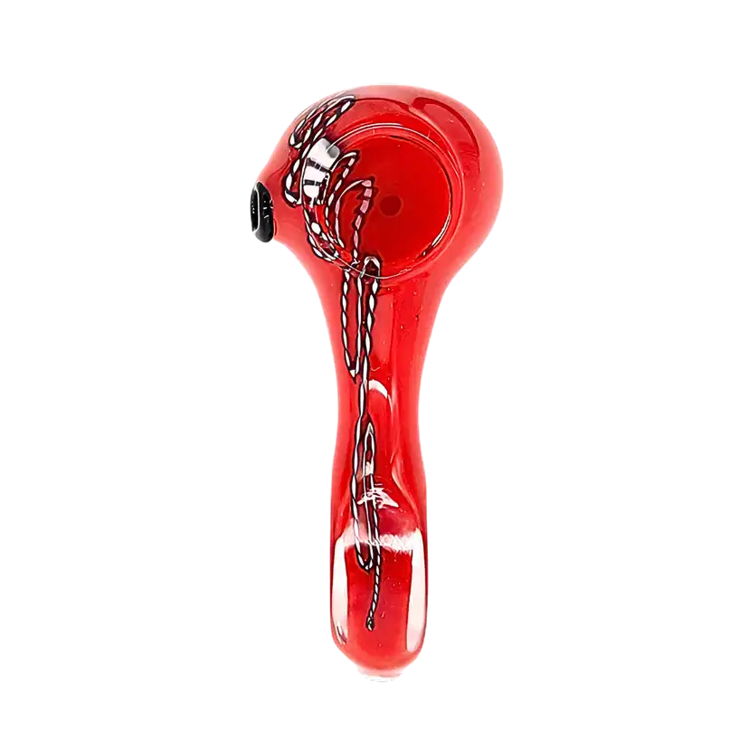 CG-744= Glass Inside-Out Hand Pipe (Pack of 4)