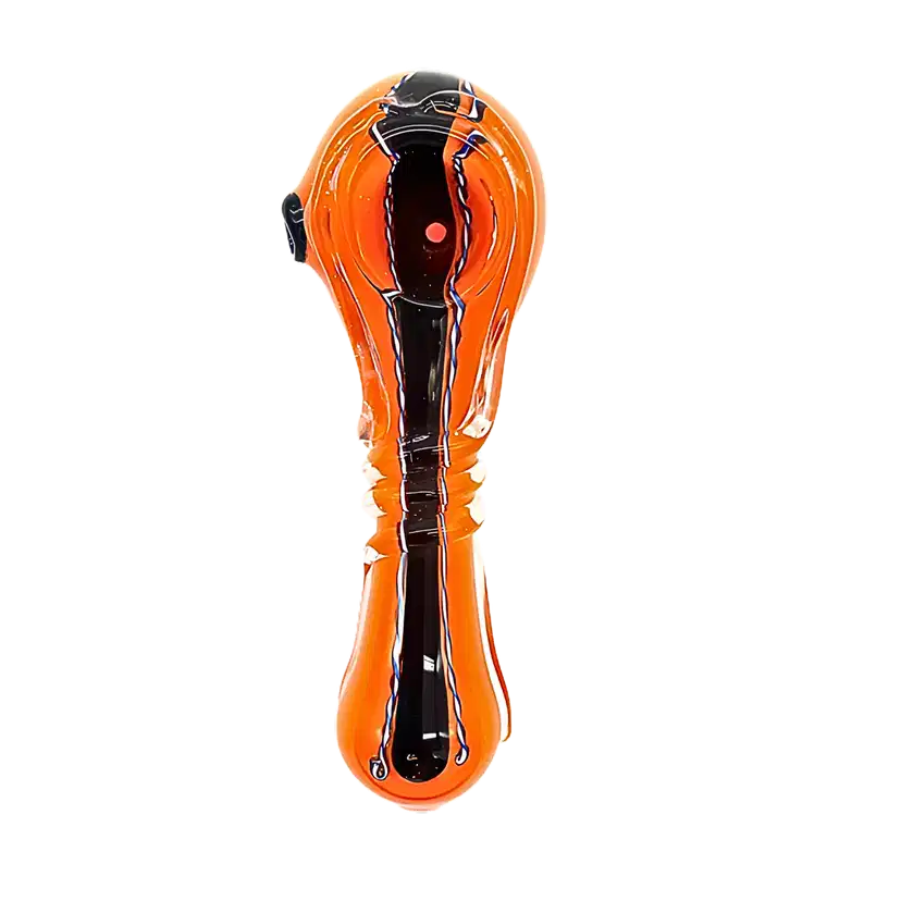 CG-787 = Glass Inside-Out Hand Pipe (Pack of 4)