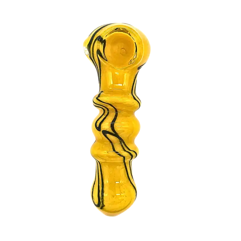 CG-805 = Glass Inside-Out Hand Pipe (Pack of 4)