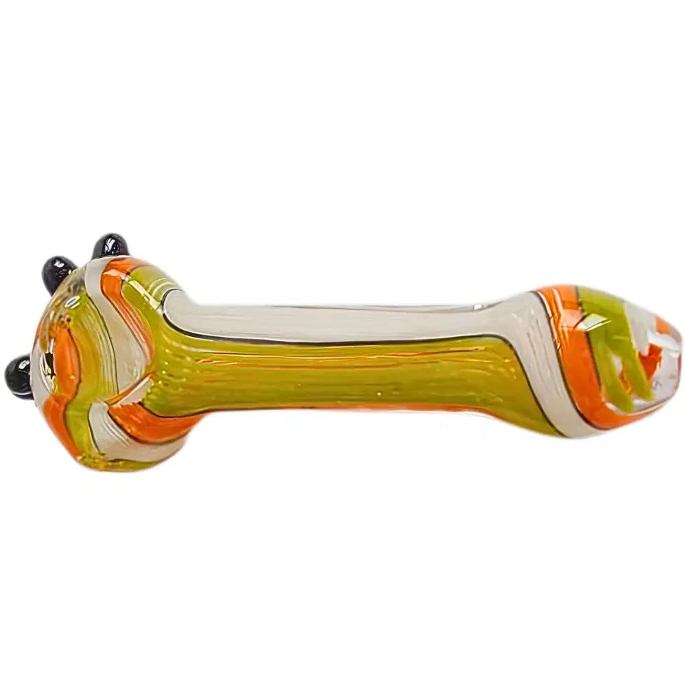 CG-733 = Glass Inside-Out Hand Pipe (Pack of 4)