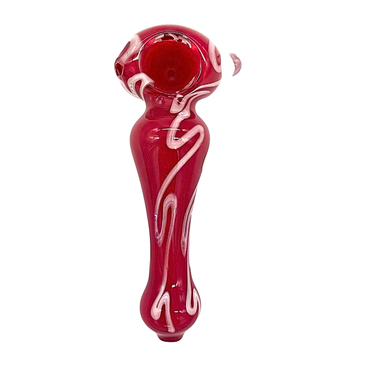CG-765 = Glass Inside-Out Hand Pipe - Pack of 4