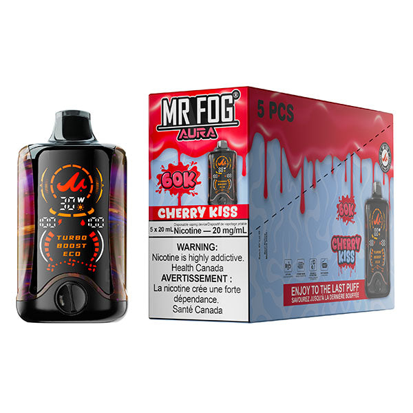MR FOG AURA 60K Disposable - 5Pc/Carton = Alberta