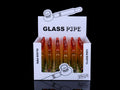 Glass Pipe – Metal Top – Design B – 24pcs/box