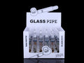 Glass Pipe – Metal Top – Design C – 24pcs/box