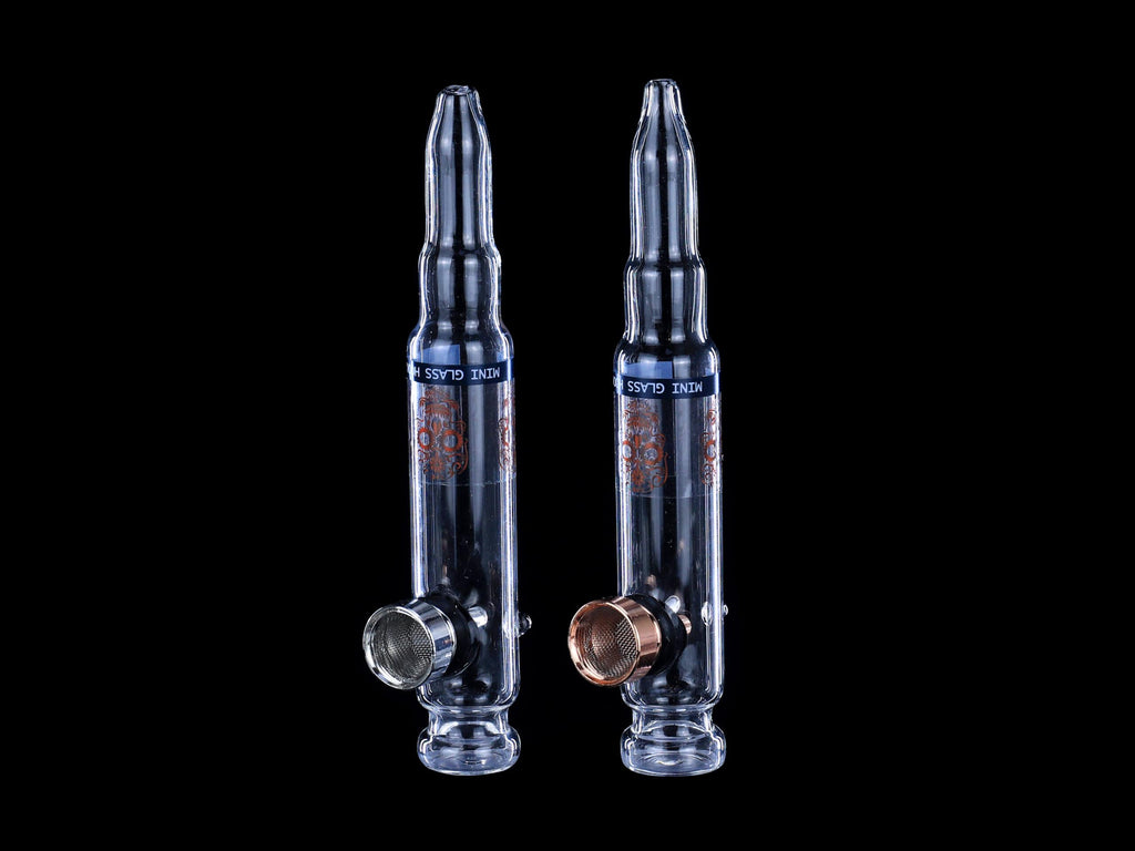 Glass Pipe – Metal Top – Design C – 24pcs/box