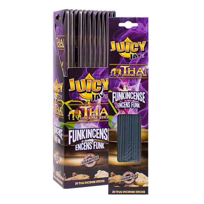 Juicy Jay's Incense Sticks Display Of 12
