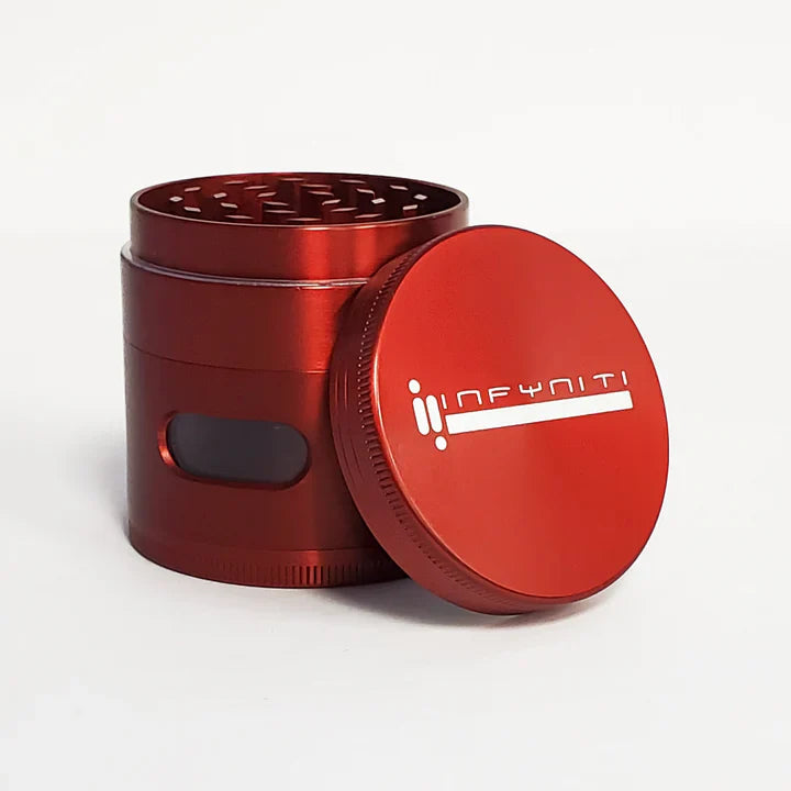 Infyniti Brand Zinc Grinder - RED (GR1021RD4)