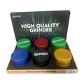 POSH Standard Aluminum Herb Grinder - 6/Display [ GR 112 ]