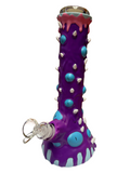 H277 - Silicone + Glass Water Pipe