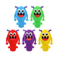 3″ Monster Silicone Pipe – Assorted - 15pcs/Jar