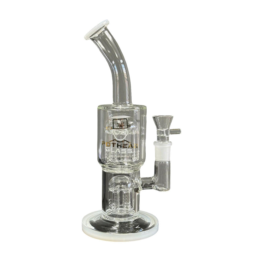 JDL 083 Double Percolator Glass bong
