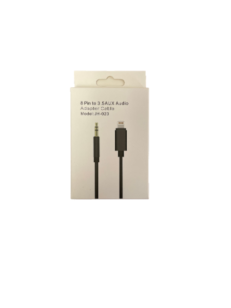 8 Pin to 3.5 Aux Audio Adapter Cable