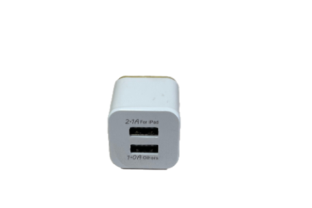 Dual Usb Wall Charger - 25Pk