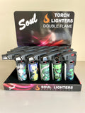 Soul Dual Flame Torch Display – Alien (00239AI)