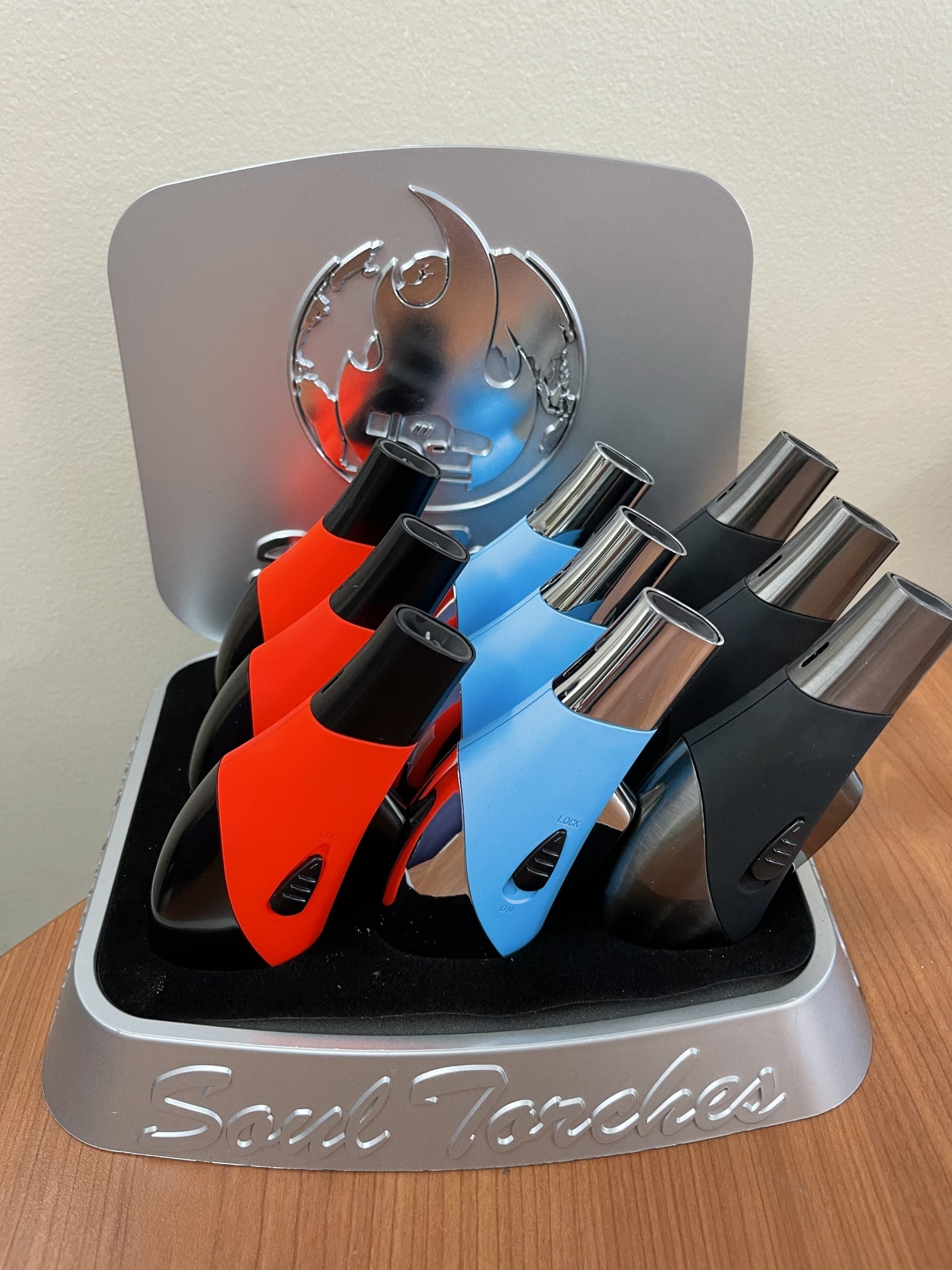 Soul Torches 26158 – Assorted Color 9/Display – Multi-Angle
