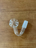 OB1016 - Curved oil burner pipe head - 14 mm male connection