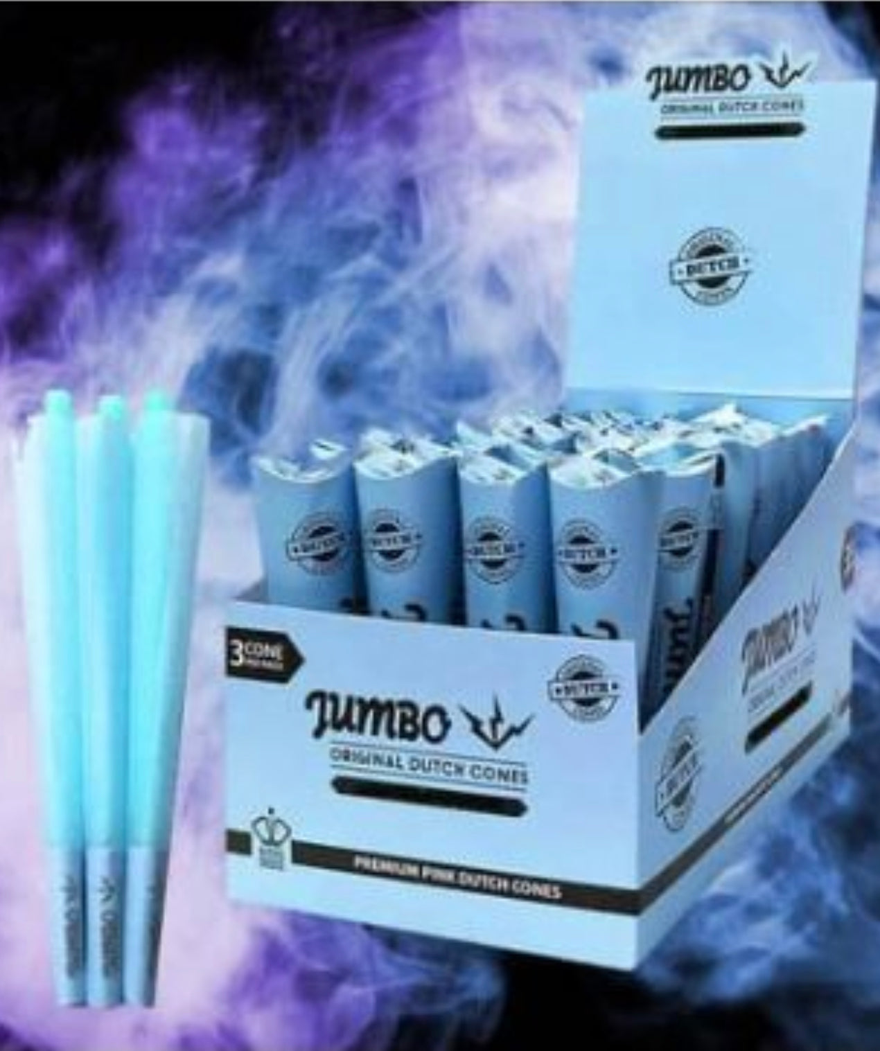 Jumbo Pre-rolled Cones - Blue