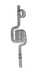 K-18 = Clear Glass Coil Pipe