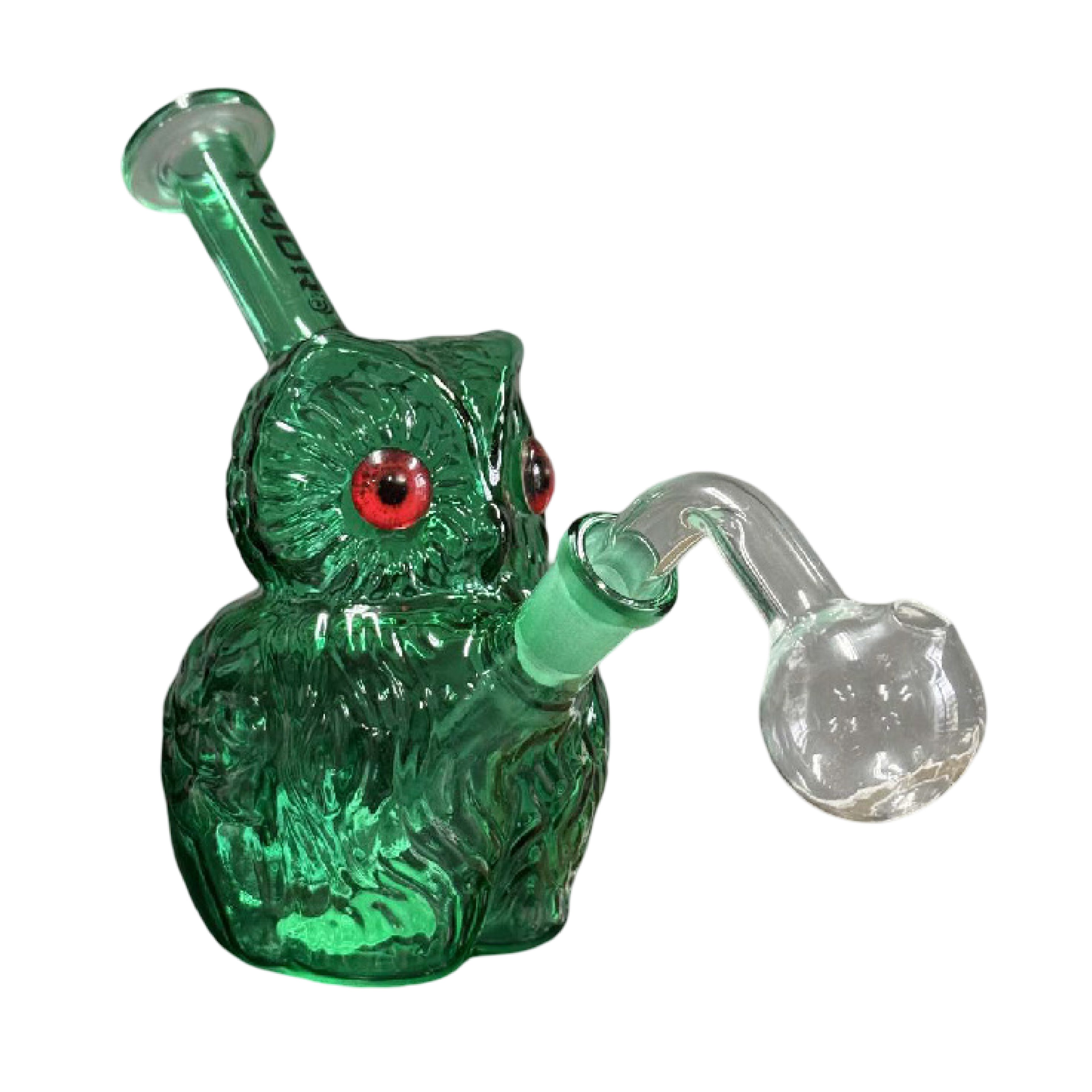 JDL 164 Owl Glass Oil Bong