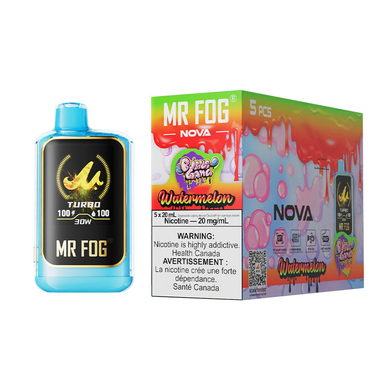Mr Fog Nova 36k Bubble Gang Series Disposable 5ct - Alberta