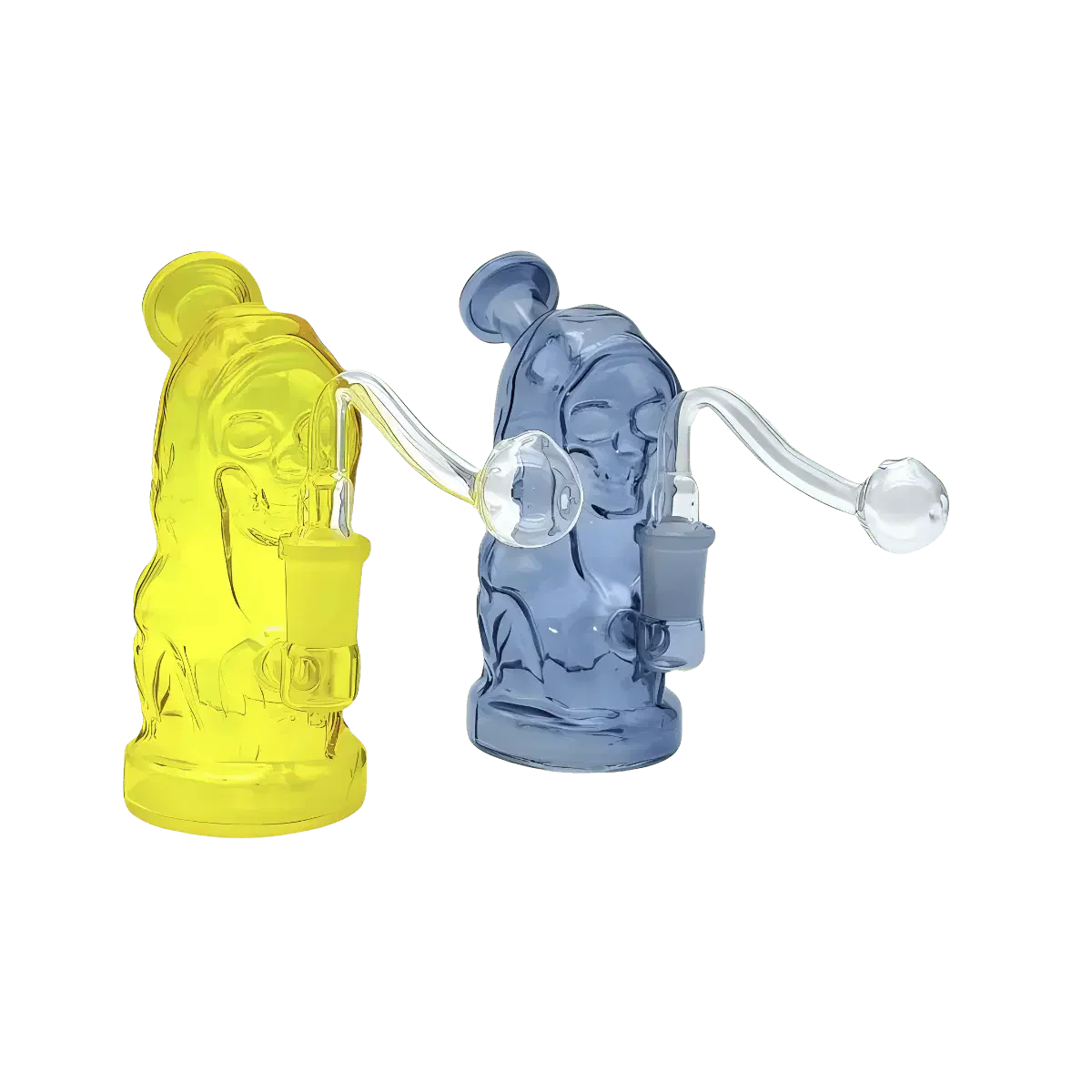 OBP 208 - 5" Skeletor Oil Bong - Assorted Colors