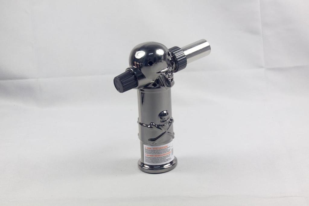 Soul Skull Design Jumbo Torch Lighter - 6CT