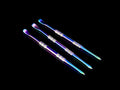 Stainless Steel 118mm  Long Dabber - Rainbow