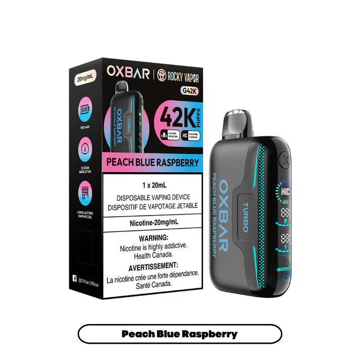 Oxbar G42K 20mg Disposable Vape (4pc/Carton) - Alberta