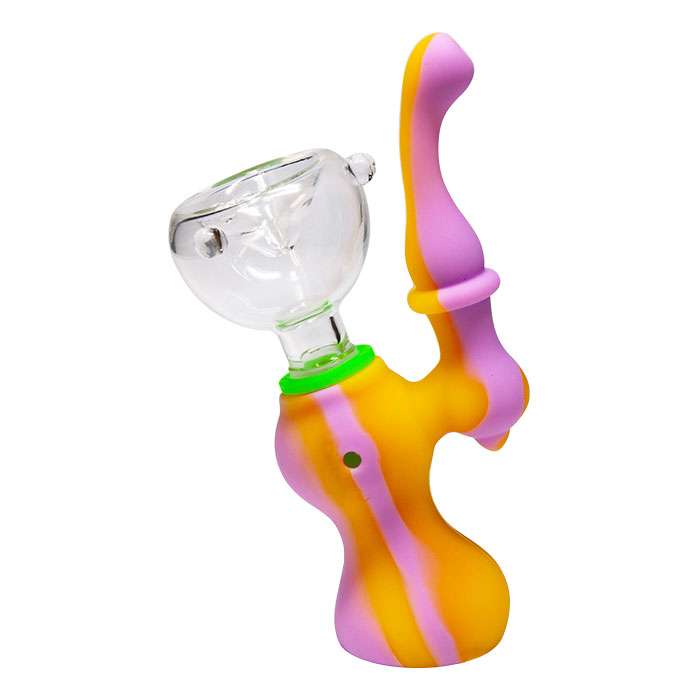 SRS488 - Purple Mini Silicone Bubbler
