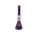 CB-1403= 15” Anodized Beaker Bong with Nuclear Perc