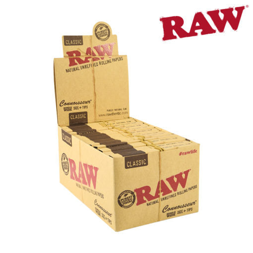 Raw Classic Connoisseur Single Wide With Tips
