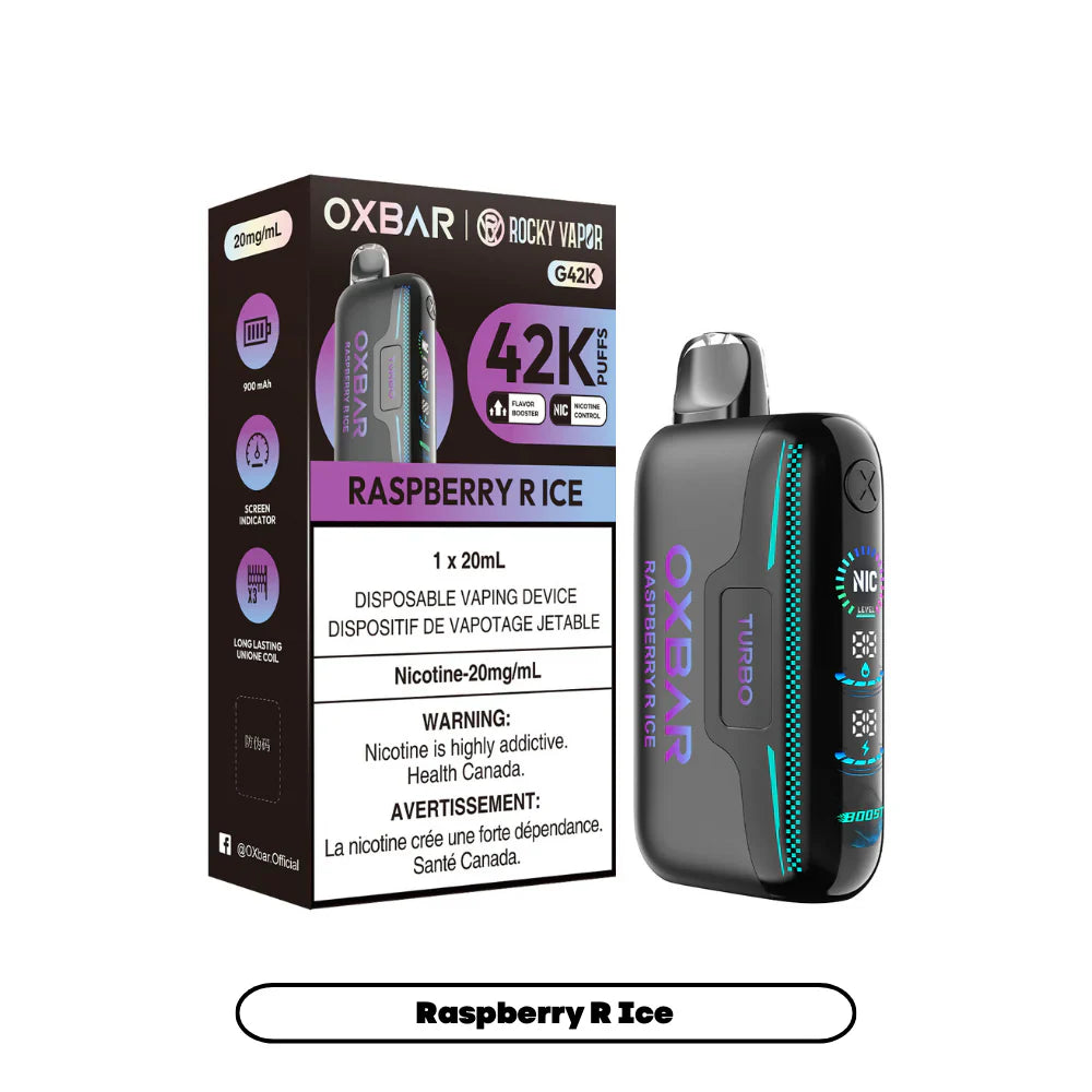 Oxbar G42K 20mg Disposable Vape (4pc/Carton) - Alberta