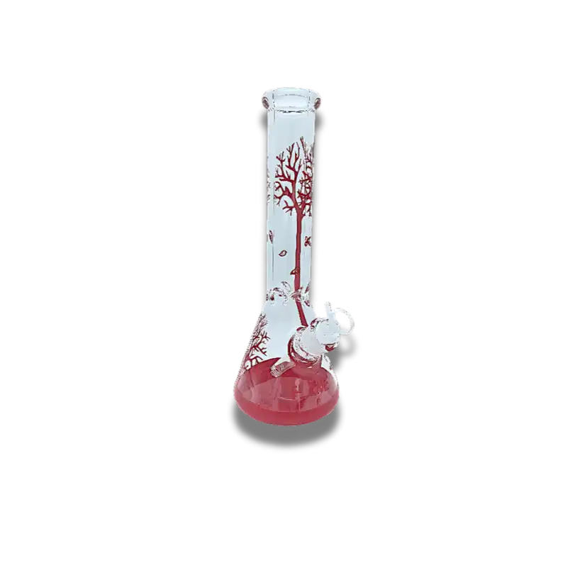CB-1407 = Tree of Life Bong - Red