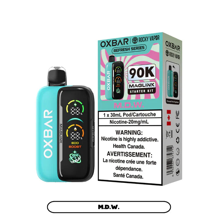 Oxbar Maglink 90K Starter Kit (4pcs/Carton) - Alberta
