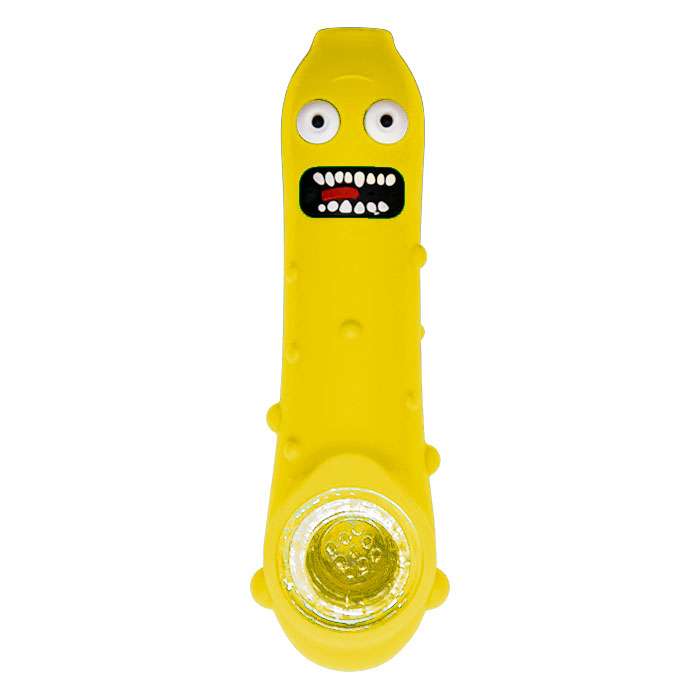 S705 - Silicone Cucumber Yellow Pipe