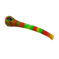 SRS471 - Green Red Gandalf Silicone pipe