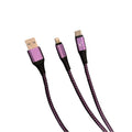 Spider- 10' 2 in 1 Cable (USB to Type C & Lighting) - 12CT