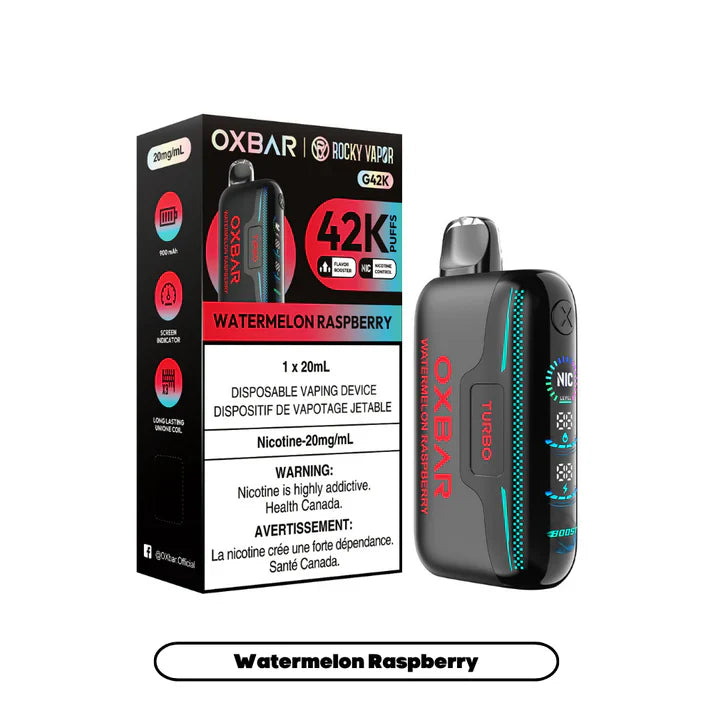 Oxbar G42K 20mg Disposable Vape (4pc/Carton) - Alberta