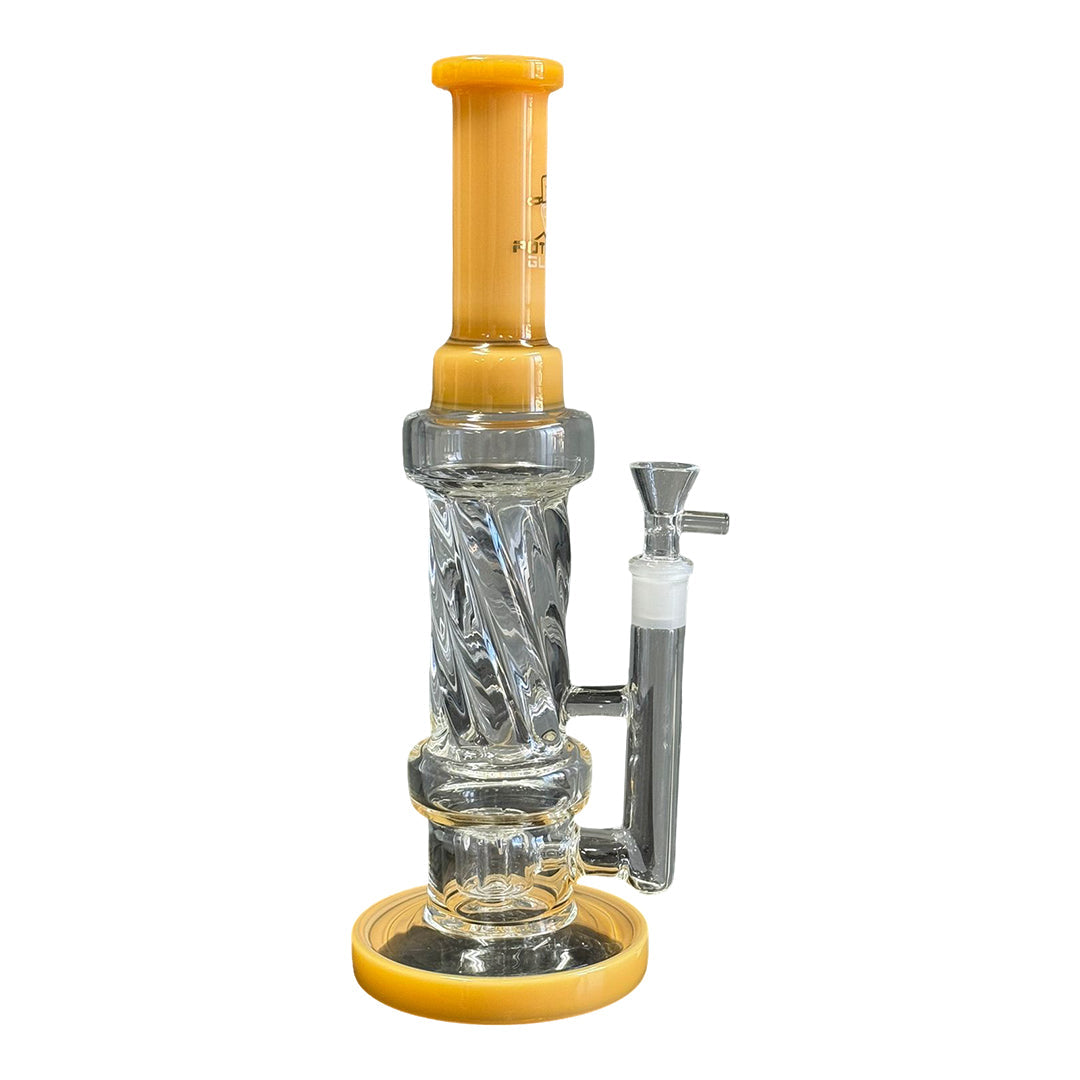 JDL 189 12" Twisted Glass Bong