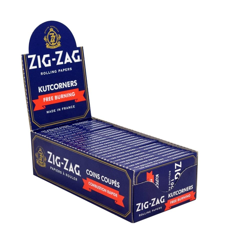 Zig Zag Kutcorners Gummed Papers (Blue) - 25CT