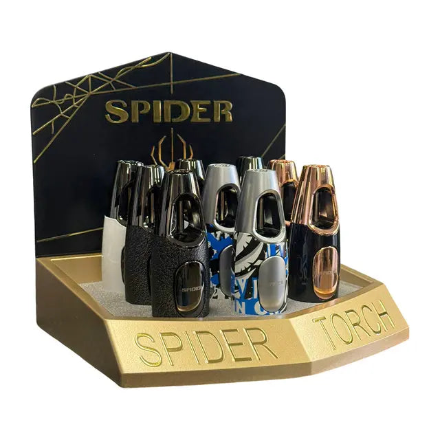 Sp- 338 Spider Torch Lighters - 9/Display