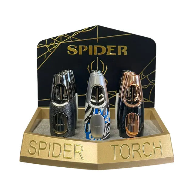 Sp- 338 Spider Torch Lighters - 9/Display
