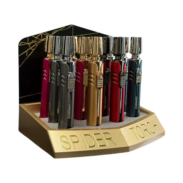 Sp- 993a Spider Torch Lighters - 12/Display