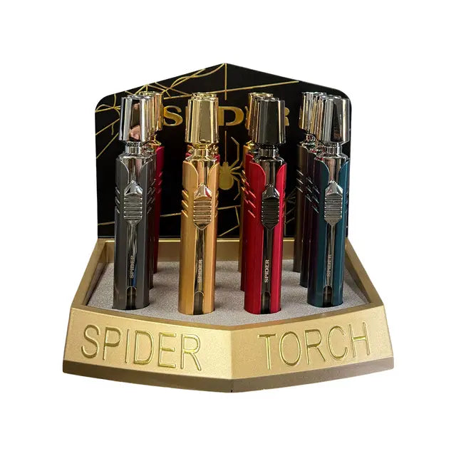 Sp- 993a Spider Torch Lighters - 12/Display