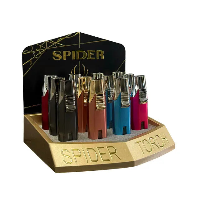 Sp- 661 Spider Torch Lighters 12/Display